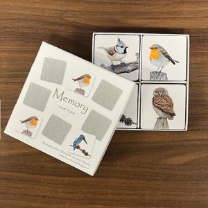 Memoryspel Vogels